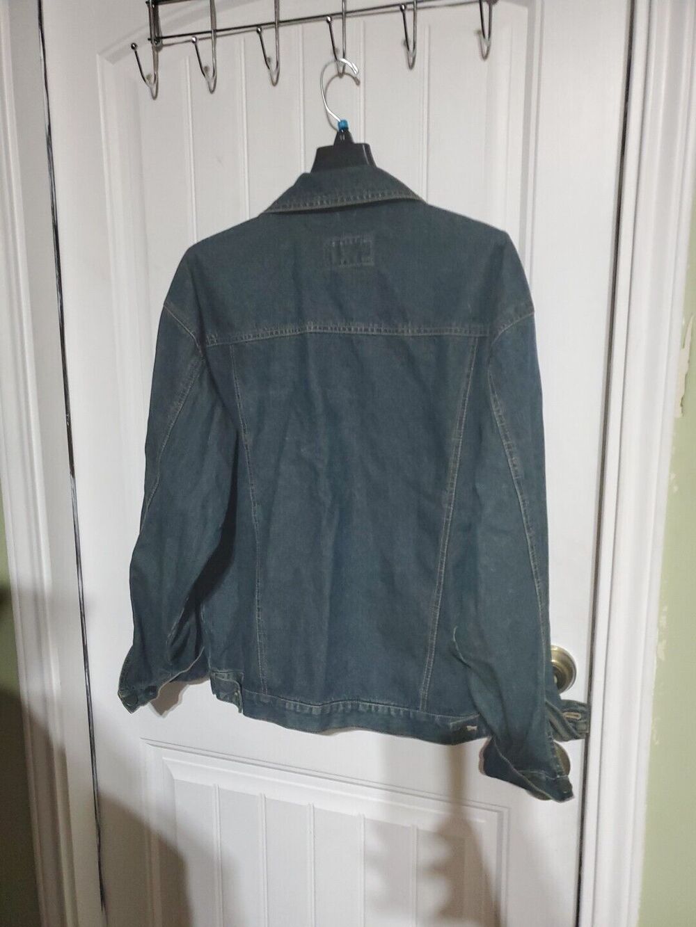 VTG CrossFire Men Jean Jacket Trucker Size M - Picture 9 of 12
